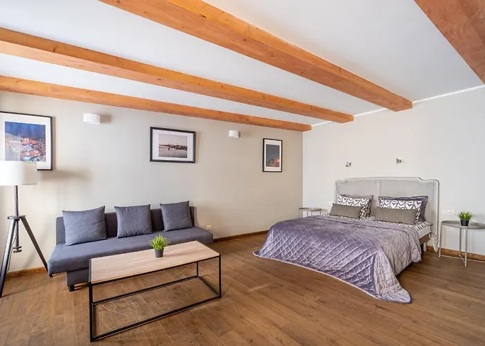 Enjoy Old Town Vibes In 1716 Laipu With 4 Stylish And 1 Penthouse Dzīvoklis Riga